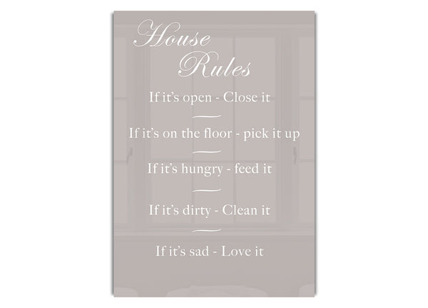 House Rules 2 Beige