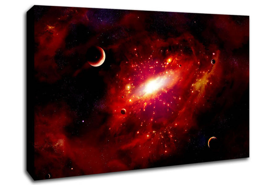 Picture of A Star Is Born Pink Canvas Print Wall Art