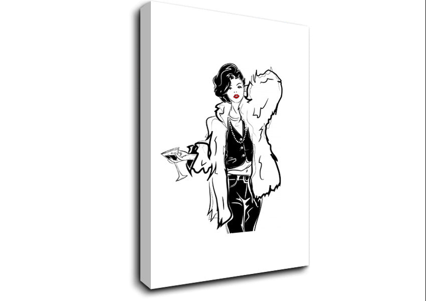 Picture of A Drink Or Two Canvas Print Wall Art