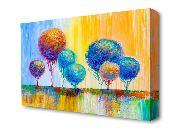 Picture of A Group Of Trees Canvas Print Wall Art