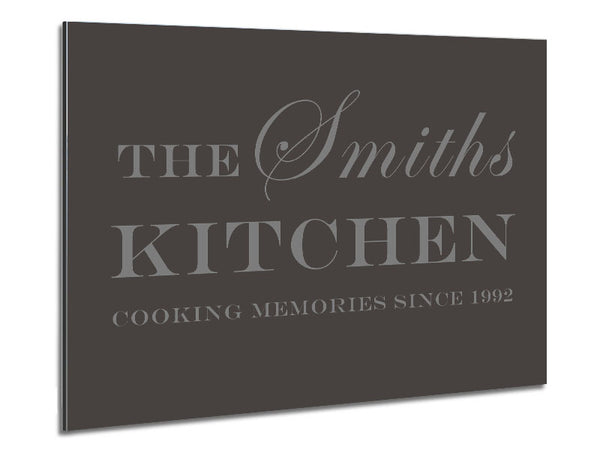 Kitchen Quote Your Family Name And Date Kitchen Chocolate