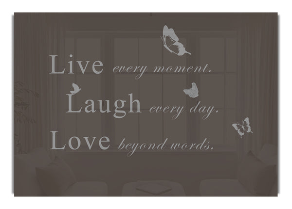 Live Every Moment Chocolate