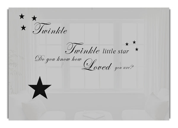 Twinkle Twinkle Little Star 1 Grey