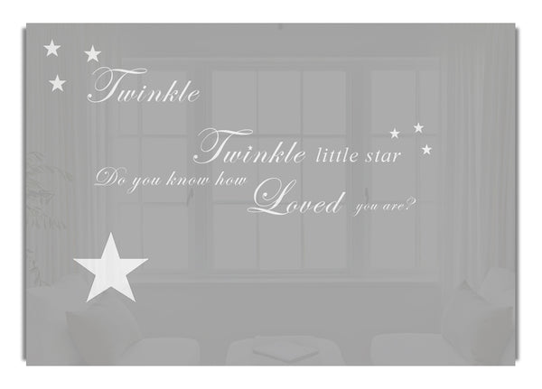 Twinkle Twinkle Little Star 1 Grey White