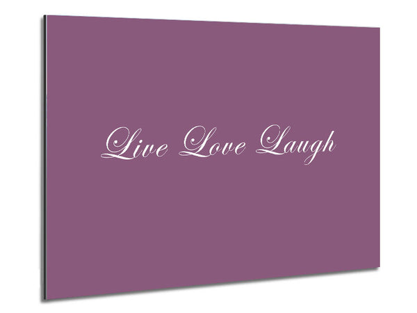 Love Quote Live Love Laugh 2 Dusty Pink