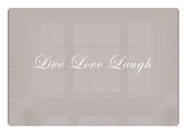 Live Love Laugh 2 Beige