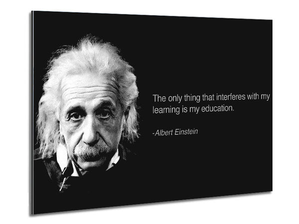 Motivational Quote Albert Einstein Education