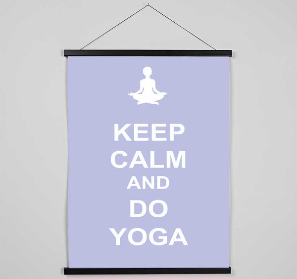 Keep Calm Do Yoga Hanging Poster - Wallart-Direct UK