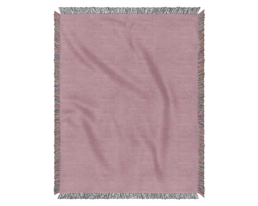 Keep Calm Dream Big Pink Woven Blanket