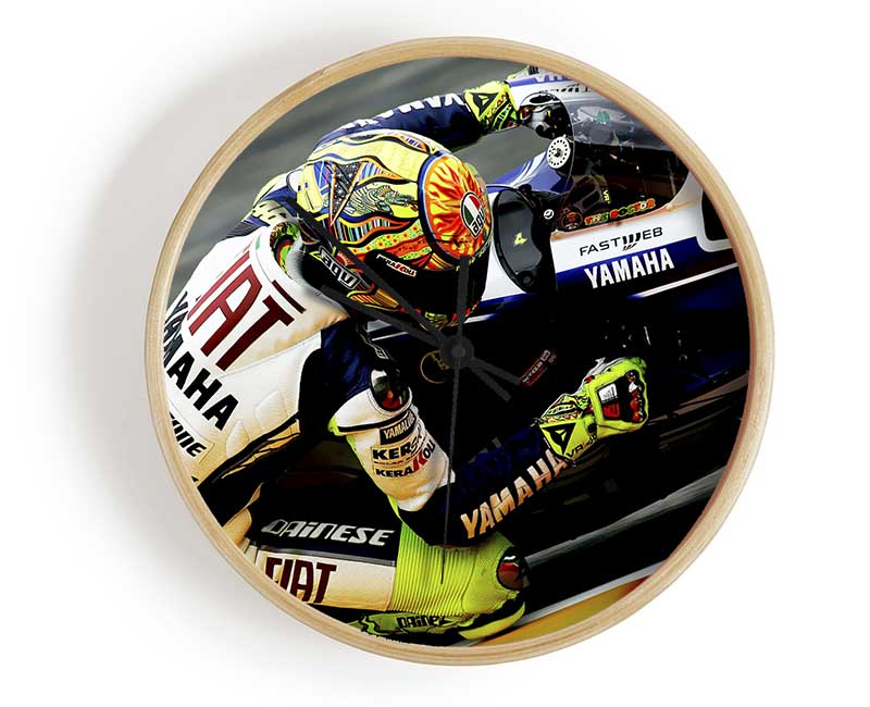 Valentino Rossi Clock - Wallart-Direct UK