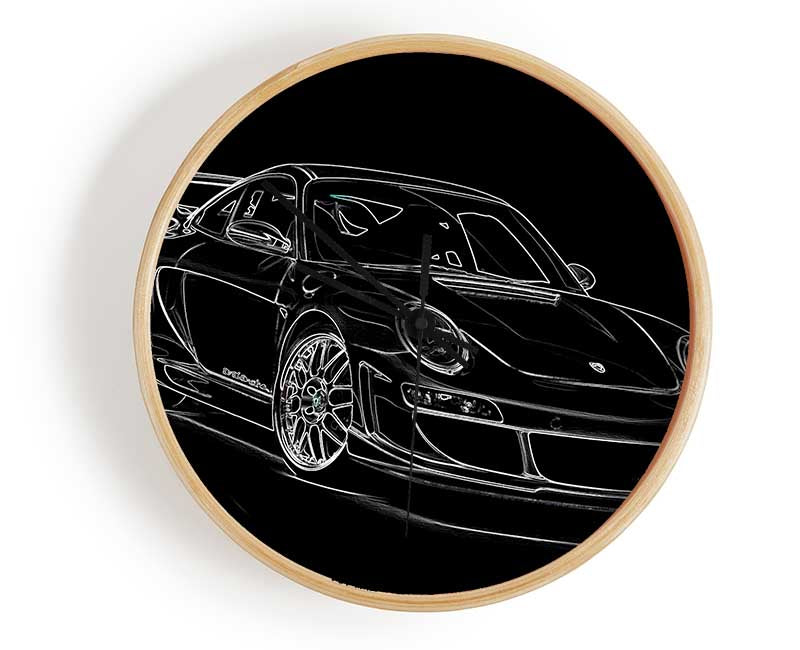 Porsche Gt3 Clock - Wallart-Direct UK