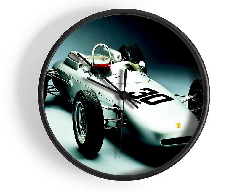 Porsche Formula One Number 30 Clock - Wallart-Direct UK