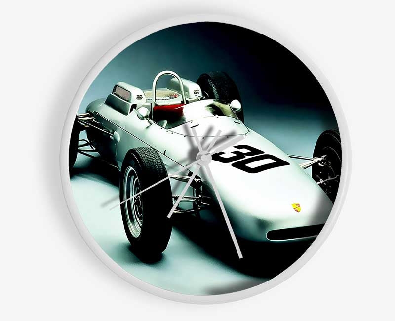 Porsche Formula One Number 30 Clock - Wallart-Direct UK