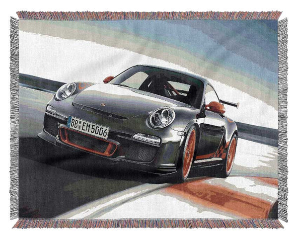 Porsche 911 GT3 RS Woven Blanket