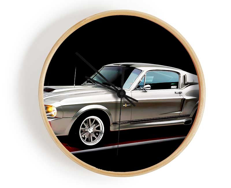 Mustang Shelby Side Profile Clock - Wallart-Direct UK