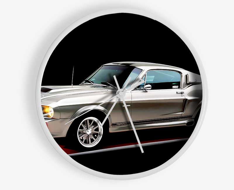 Mustang Shelby Side Profile Clock - Wallart-Direct UK