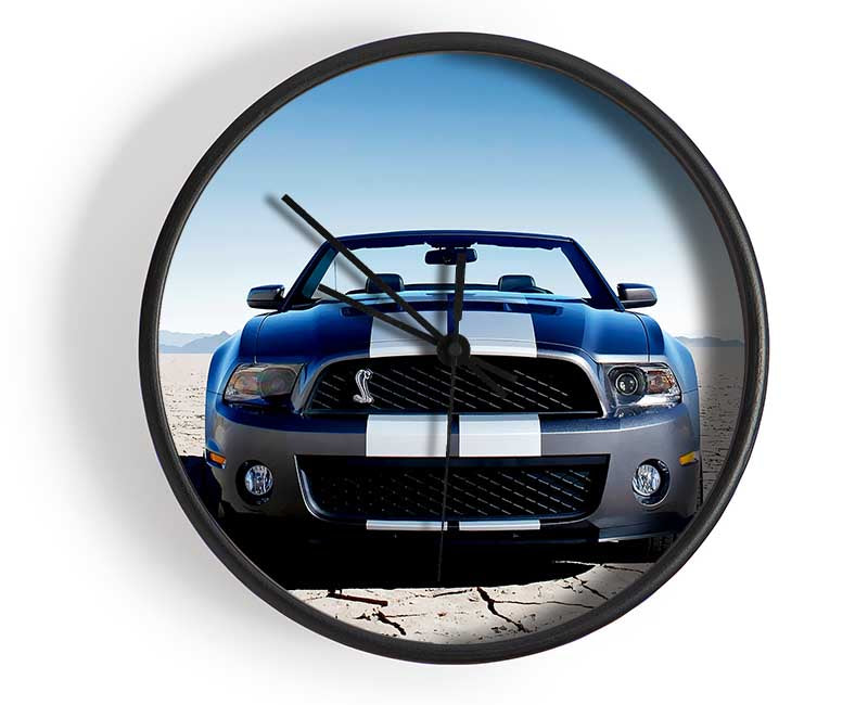 Mustang Shelby Front Profile Clock - Wallart-Direct UK