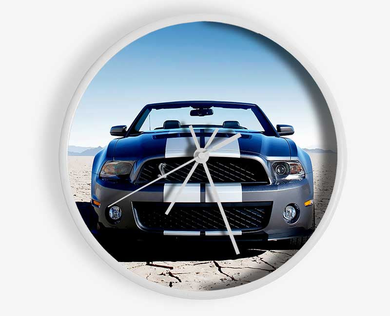 Mustang Shelby Front Profile Clock - Wallart-Direct UK