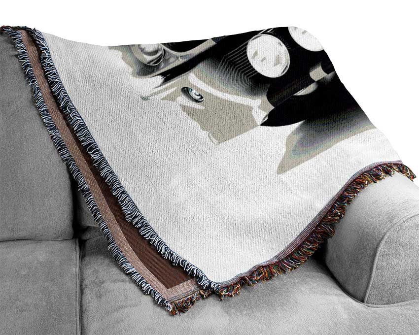 Mustang Grill Woven Blanket