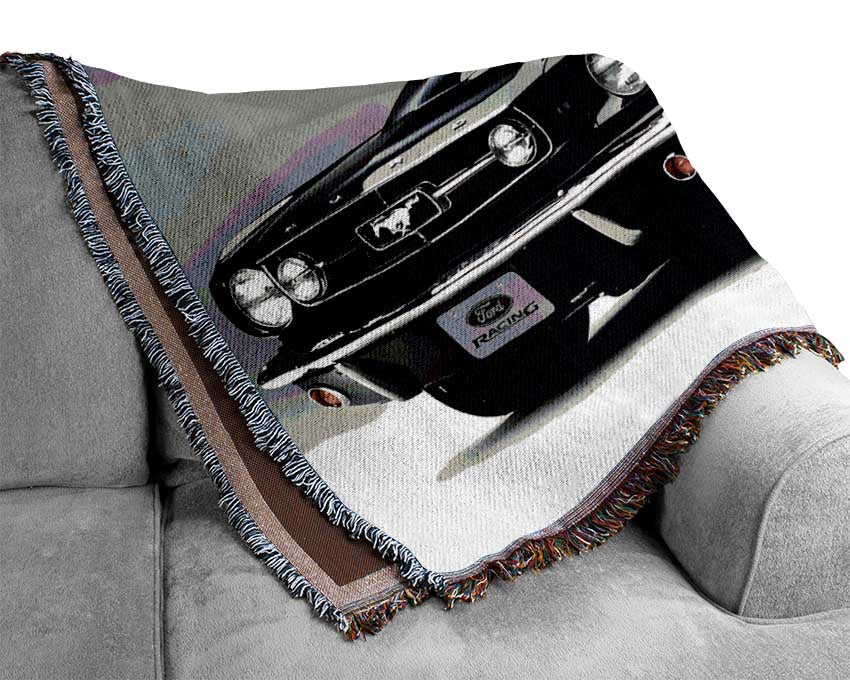 Mustang 1965 Coupe Woven Blanket