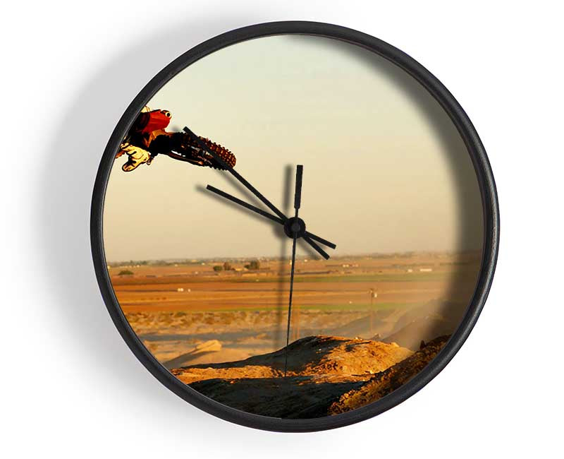 Motorcross Desert Race Clock - Wallart-Direct UK