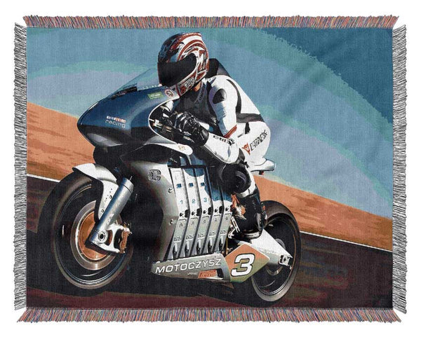 Motoczysz Racing Bike Woven Blanket