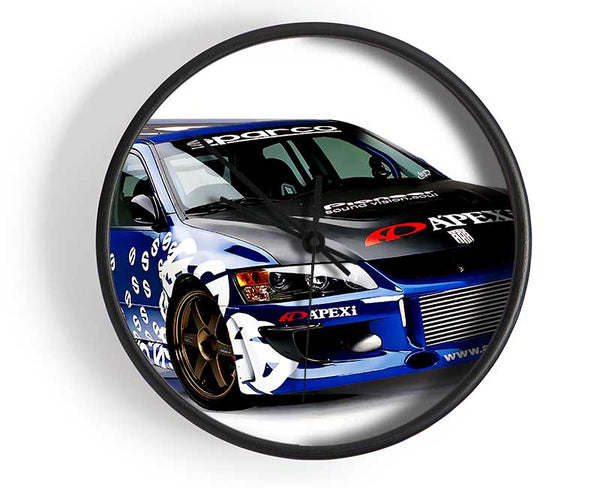 Mitsubishi Evo Clock - Wallart-Direct UK