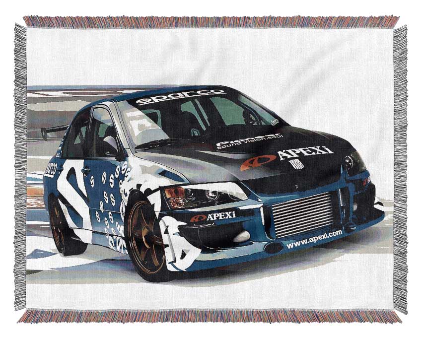 Mitsubishi Evo Woven Blanket