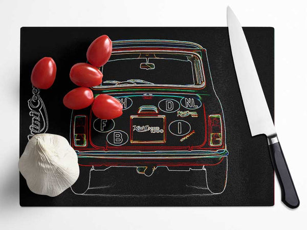 Mini Retro Glass Chopping Board