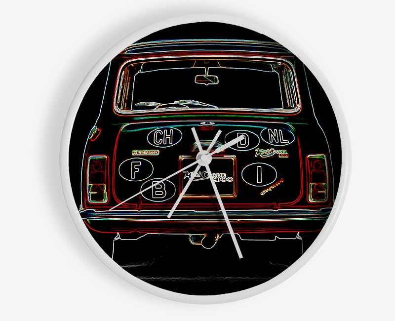 Mini Retro Clock - Wallart-Direct UK