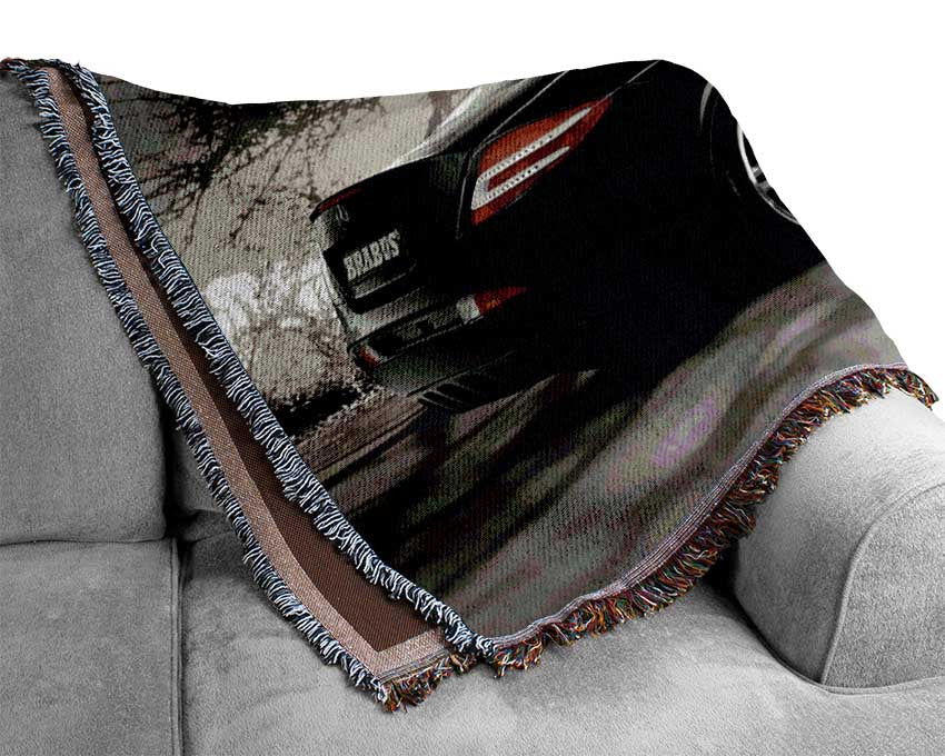 Mercedes Maclaren Slr Woven Blanket