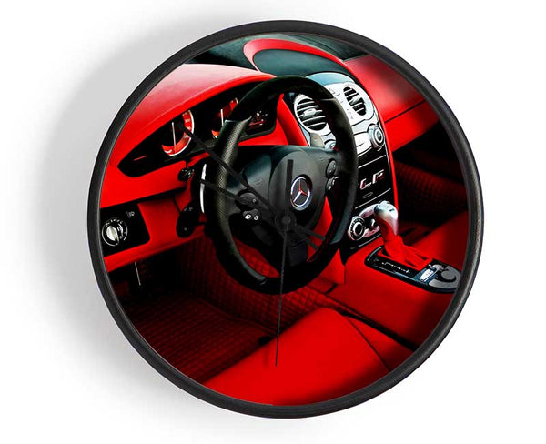 Mercedes Interior Clock - Wallart-Direct UK