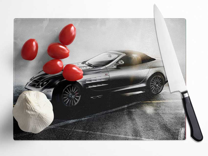 Mercedes 722S Glass Chopping Board