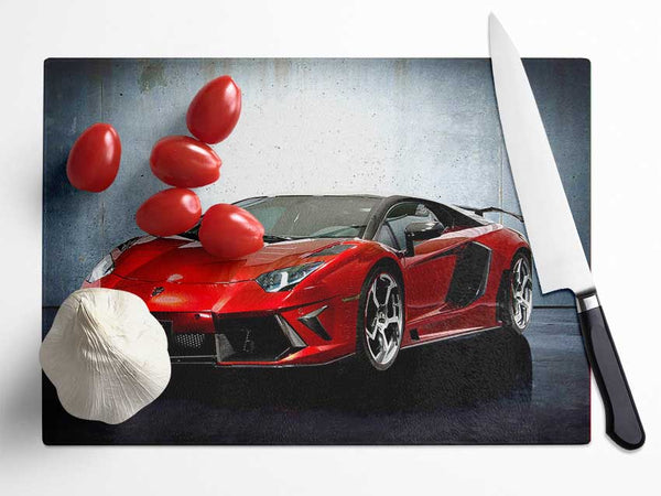 Mansory Lamborghini Aventador Lp700 4 Glass Chopping Board