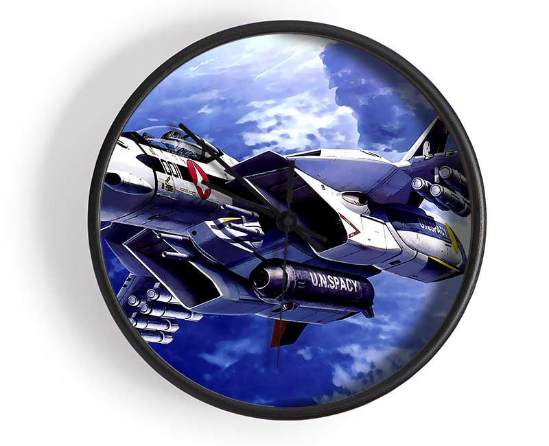 Macross Fighter Clock - Wallart-Direct UK