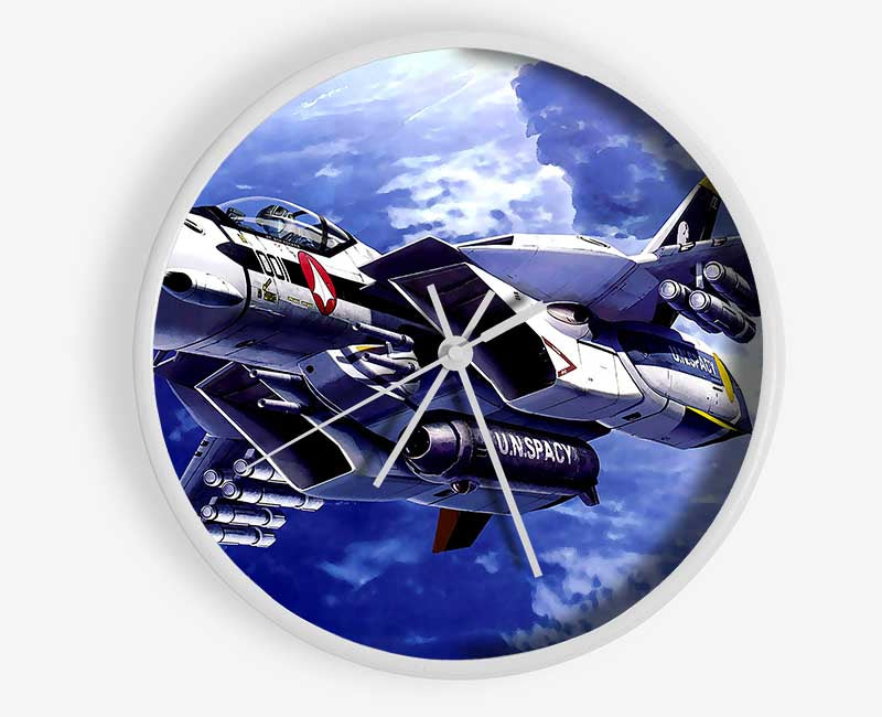 Macross Fighter Clock - Wallart-Direct UK