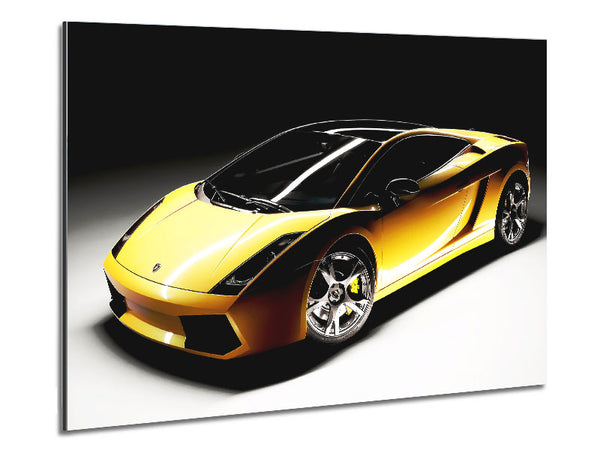 Lamborghini Yellow Stunner