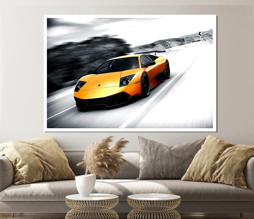 Lamborghini Murcielago Lp 670 4 Print Poster Wall Art