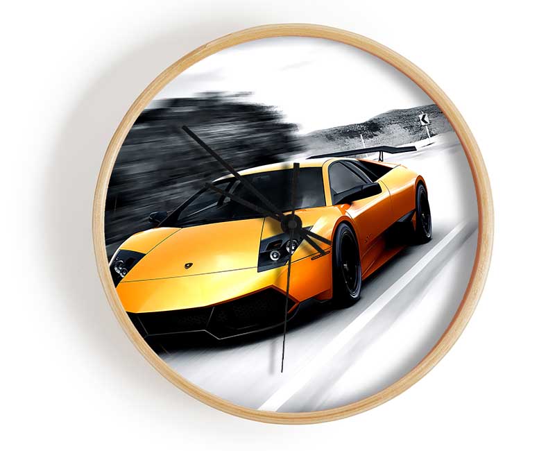 Lamborghini Murcielago Lp 670 4 Clock - Wallart-Direct UK