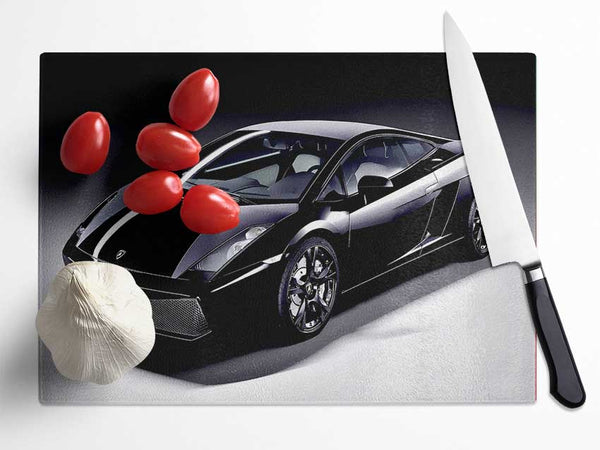 Lamborghini Gallardo Superleggera Glass Chopping Board