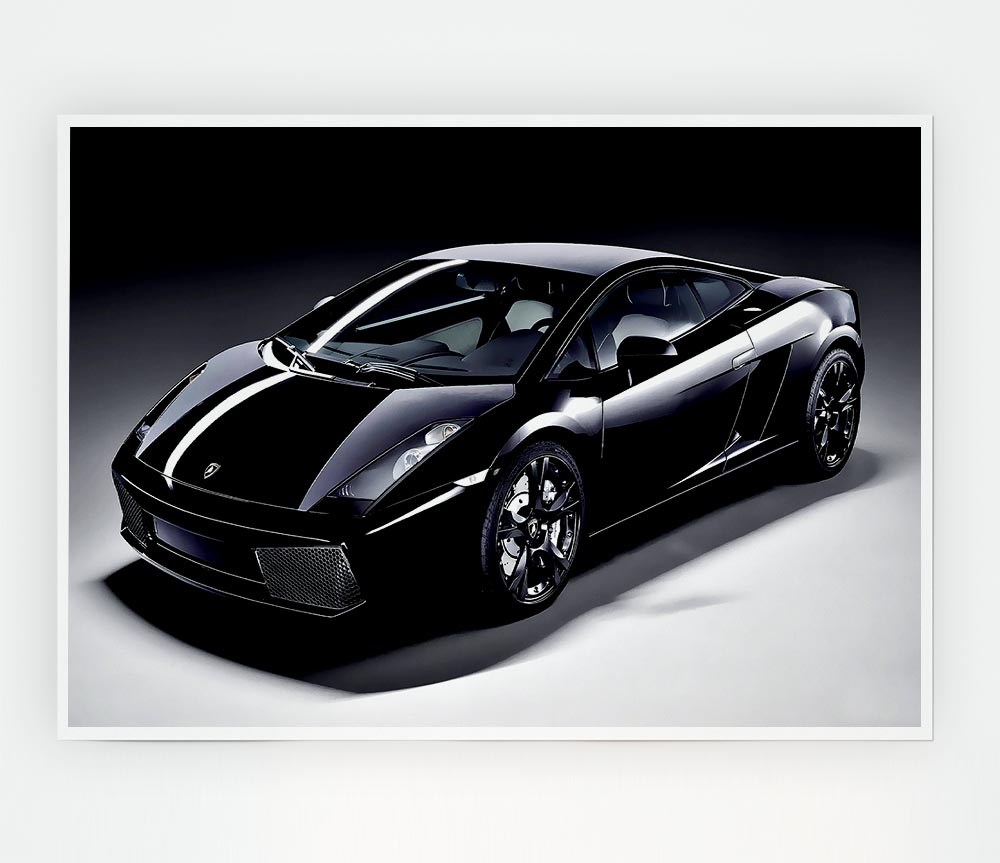 Lamborghini Gallardo Superleggera Print Poster Wall Art