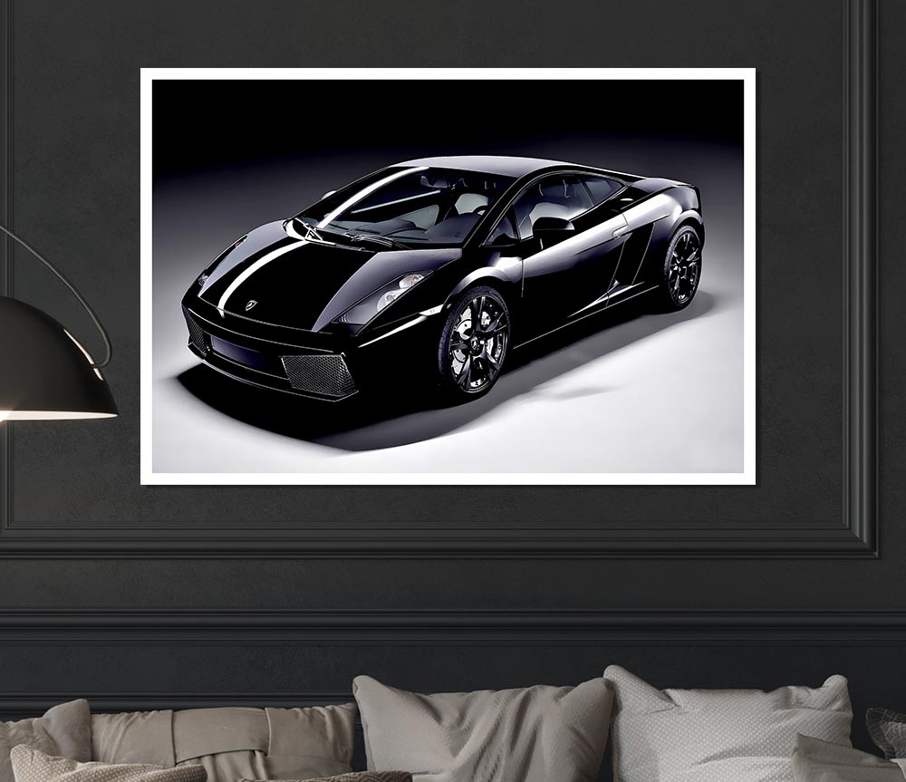 Lamborghini Gallardo Superleggera Print Poster Wall Art