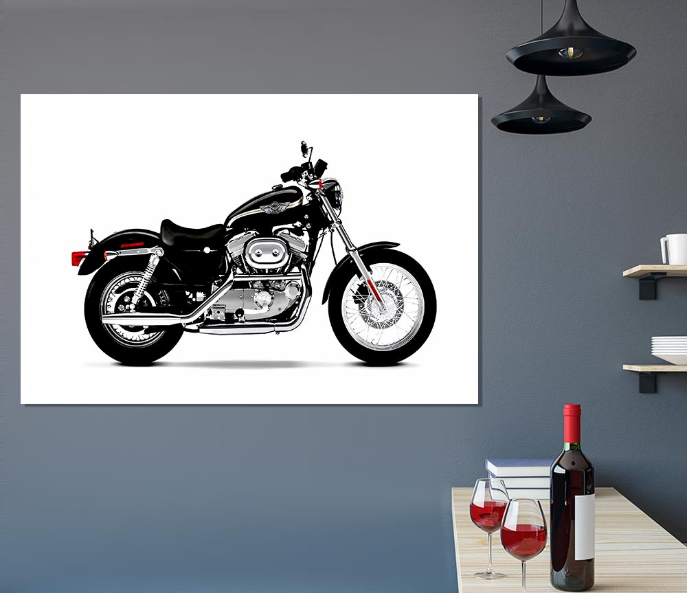 Harley Davidson 2 Print Poster Wall Art