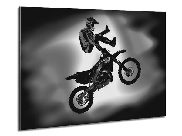 Free Style Motorcross B n W