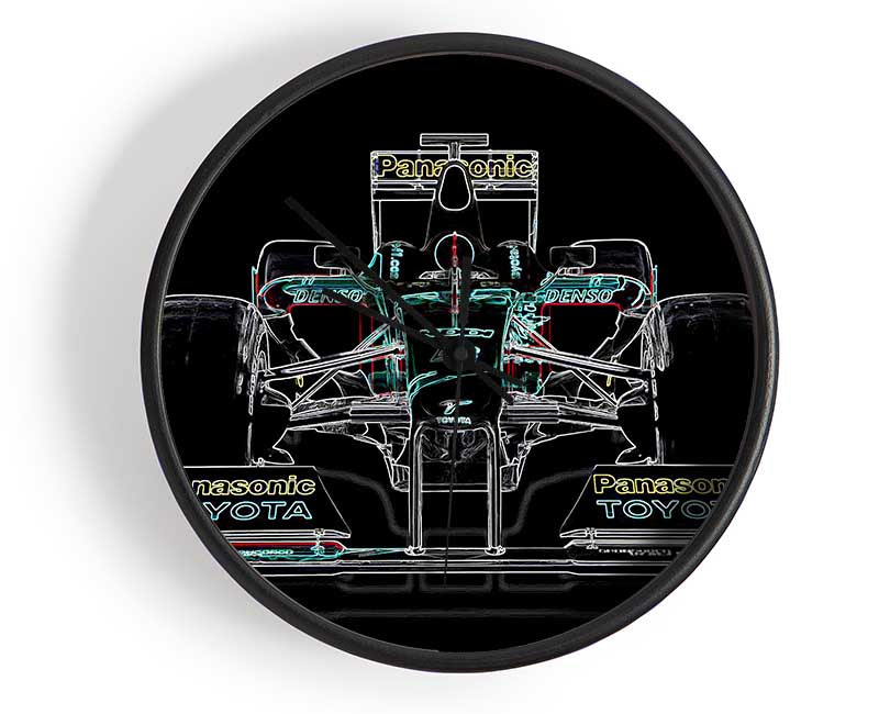 Formula One Clock - Wallart-Direct UK