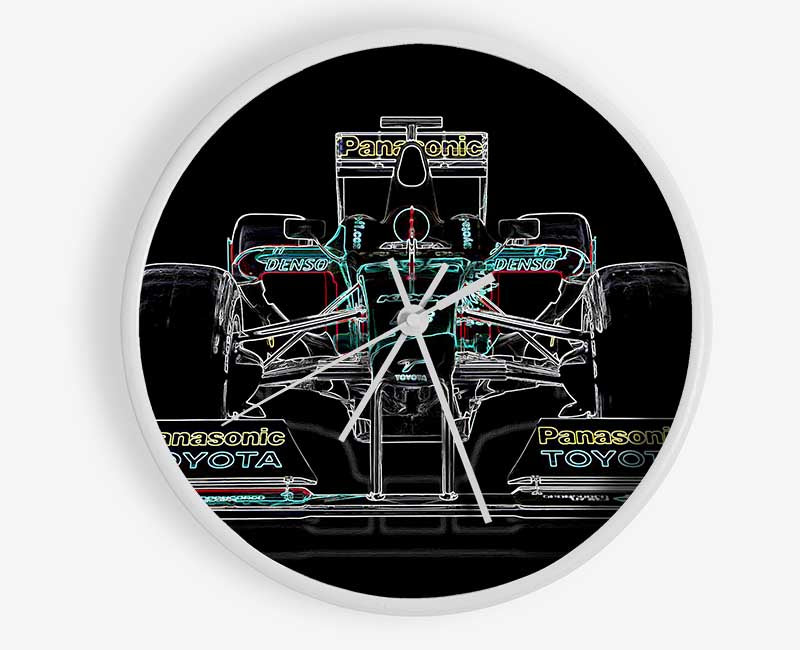 Formula One Clock - Wallart-Direct UK