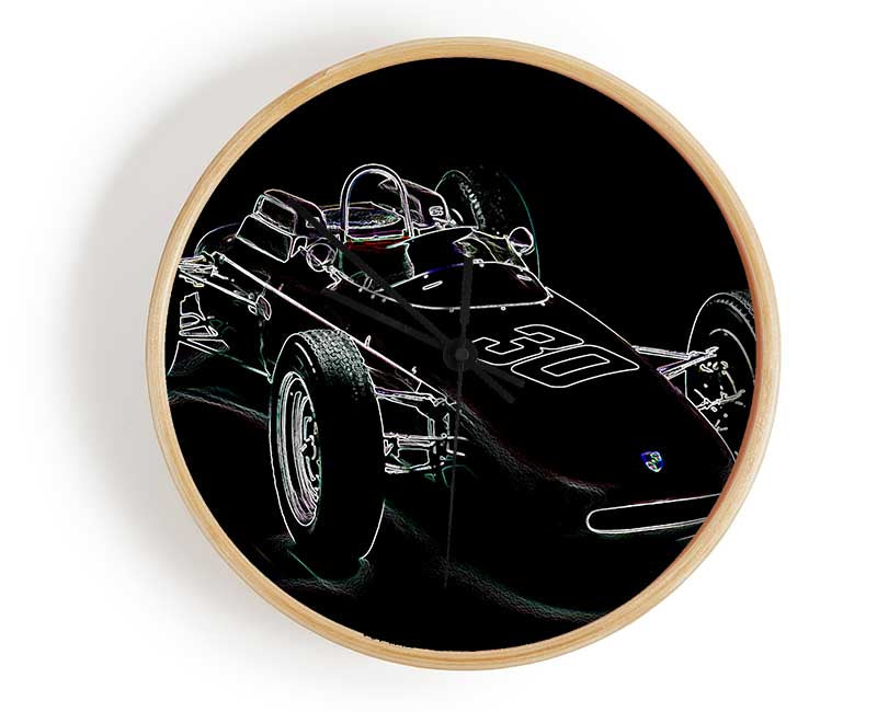 Formula One Retro Clock - Wallart-Direct UK