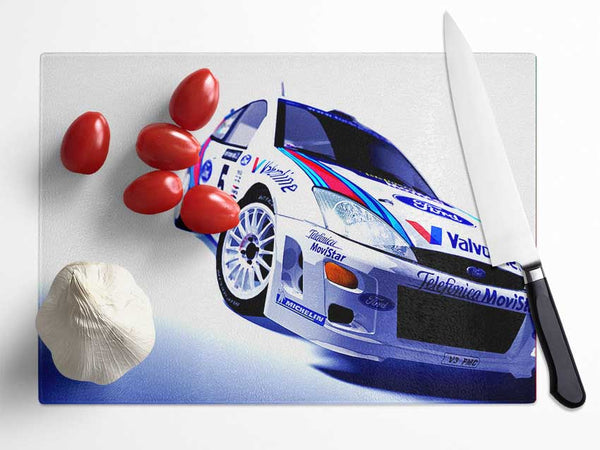 Ford Rs Glass Chopping Board