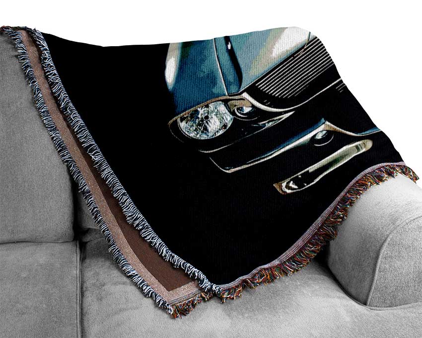 Ford Mustang Shelby Gt Front Woven Blanket