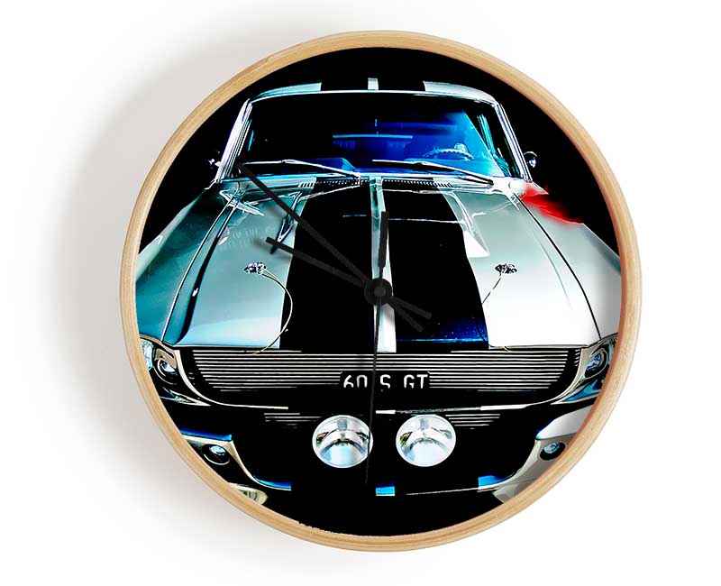 Ford Mustang Shelby Gt Front Clock - Wallart-Direct UK